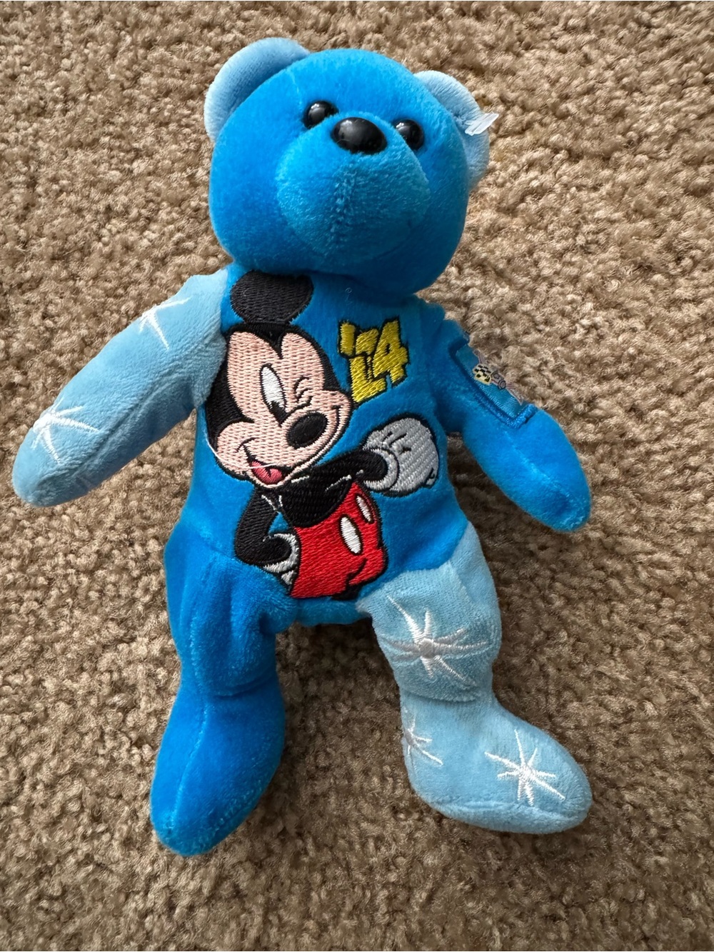 Daytona 500 Tony Stewart Beanie Baby